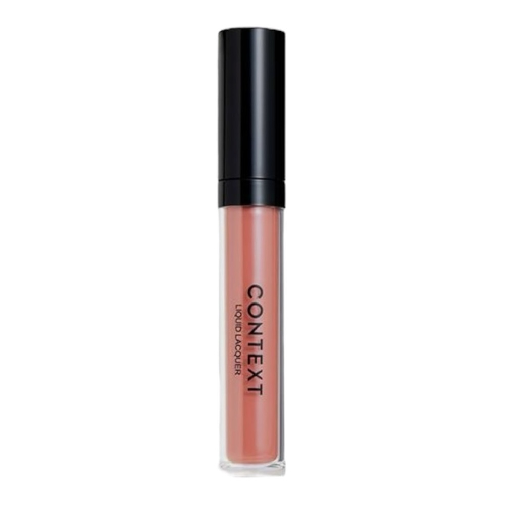 Context Liquid Lacquer Come Clean Liquid Lipstick Peachy Pink Nude Liquid Lip